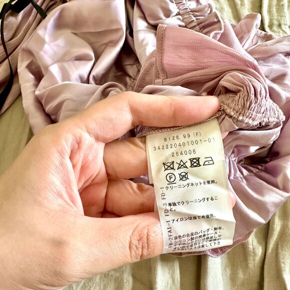 Free Gift! 🎁Japanese Doll-Style Jirai Kei Off-Shoulder Chiffon Top - Brand New - Picture 4 of 5